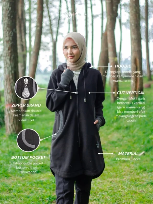 HIJACKET® ELEKTRA Black
