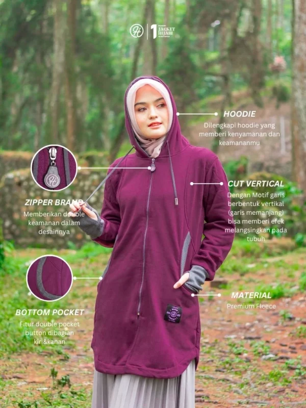 HIJACKET® ELEKTRA Burgundy