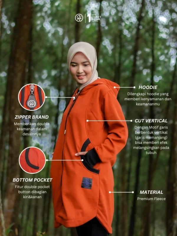 HIJACKET® ELEKTRA Teracotta