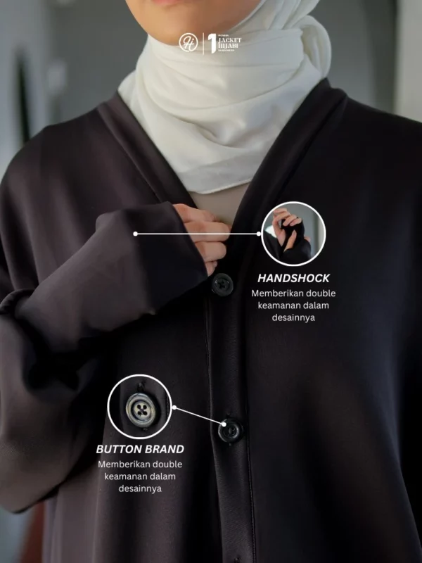 HIJACKET® KHADIJAH Black