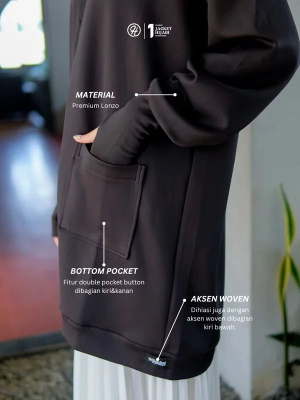 HIJACKET® KHADIJAH Black