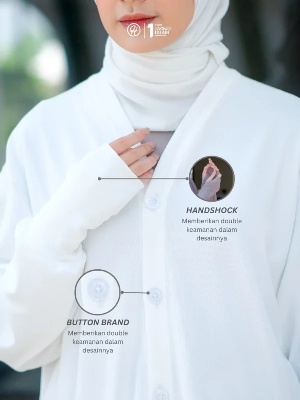 HIJACKET® KHADIJAH Broken White