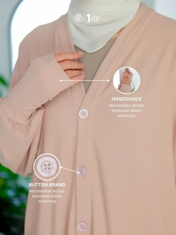 HIJACKET® KHADIJAH Crystal Pink