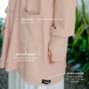 HIJACKET® KHADIJAH Crystal Pink