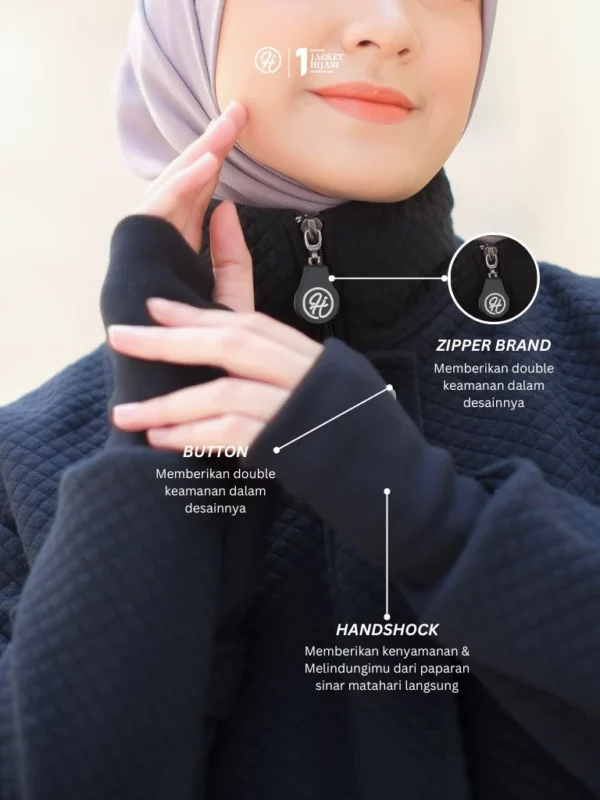 HIJACKET® Marwah Black
