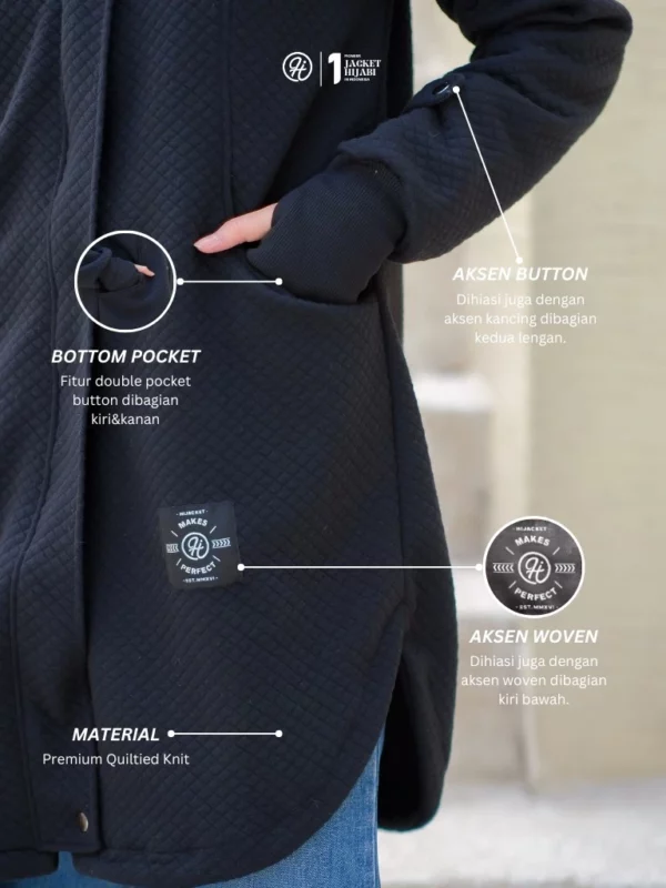 HIJACKET® Marwah Black